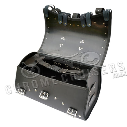 Sissy Bar Bag, Back Seat Bag, Rear Bag - Motorcycle Luggage with Lock - 32L