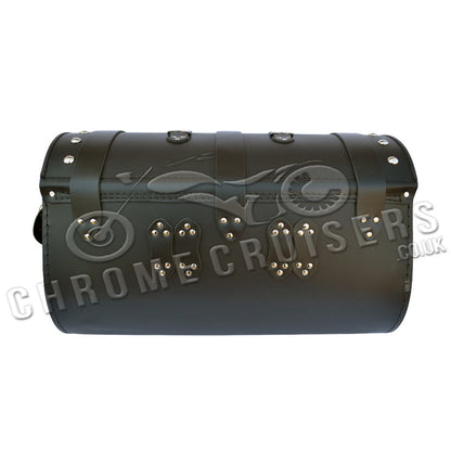 Sissy Bar Bag, Back Seat Bag, Rear Bag - Motorcycle Luggage with Lock - 32L