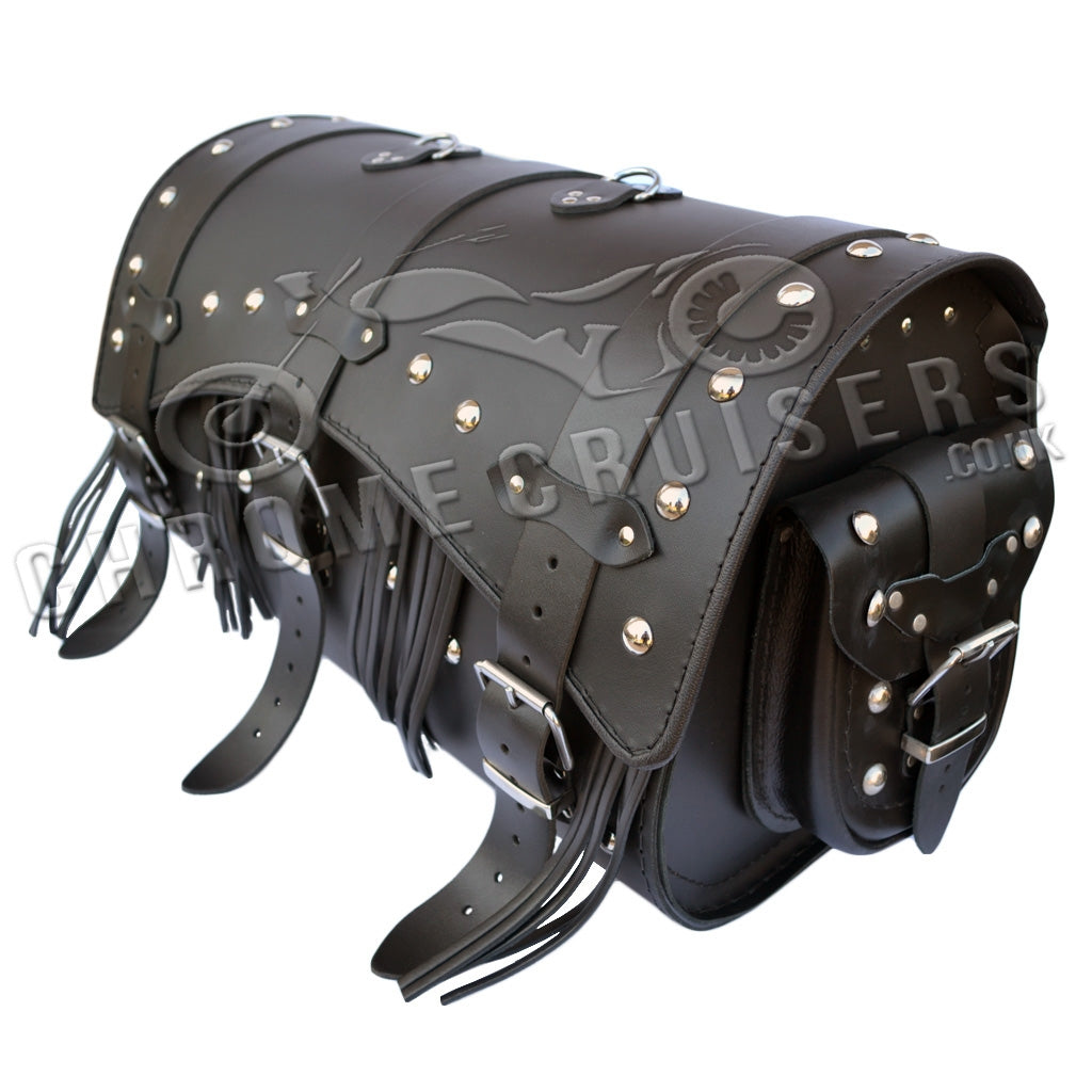 Sissy Bar Bag, Back Seat Bag, Rear Bag - Motorcycle Luggage with Lock - 32L