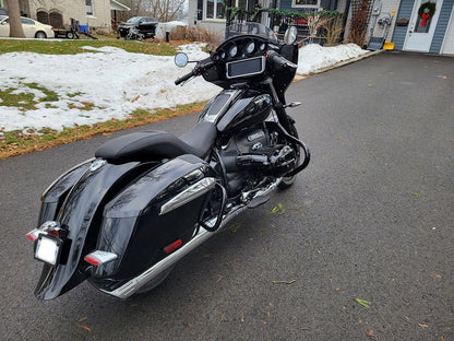 BMW R18 BAGGER TRANSCONTINENTAL Chrome Rear Crash Bars Saddlebag Guards