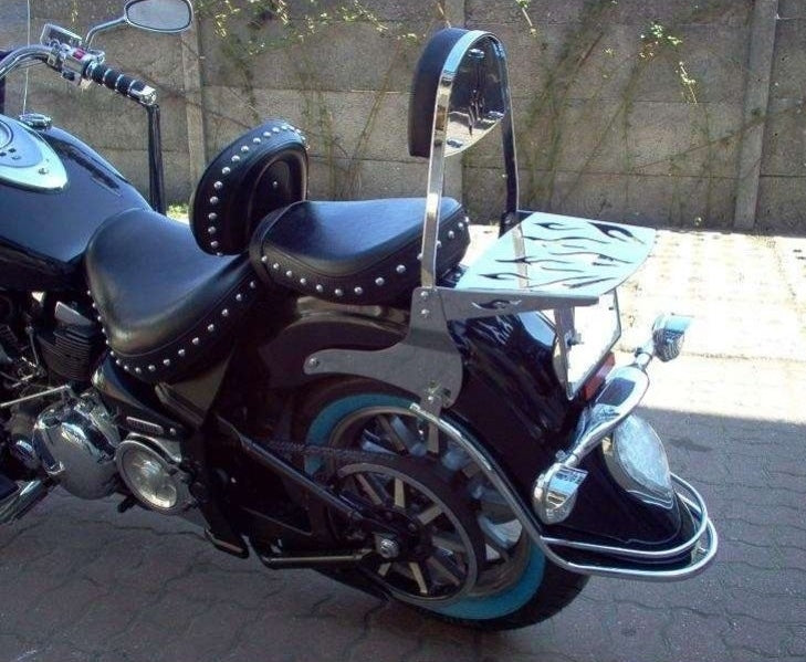 Rear Fender Trim - Chrome - Yamaha XV1600 XV1700 Wild Star, Road Star