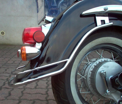 Rear Fender Trim - Chrome - Suzuki C800 Intruder / VL800 Volusia / C50 Boulevard