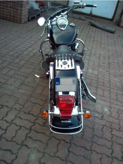 Rear Fender Trim - Chrome - Suzuki C800 Intruder / VL800 Volusia / C50 Boulevard
