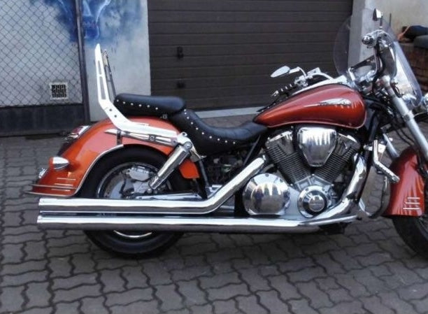 Rear Fender Trim - Chrome - Honda VTX1300  Retro