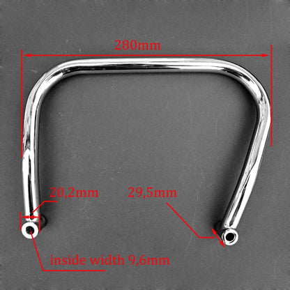 Yamaha XVS950 / XVS1300 Midnight Star V-Star Chrome Passenger Grip Handles