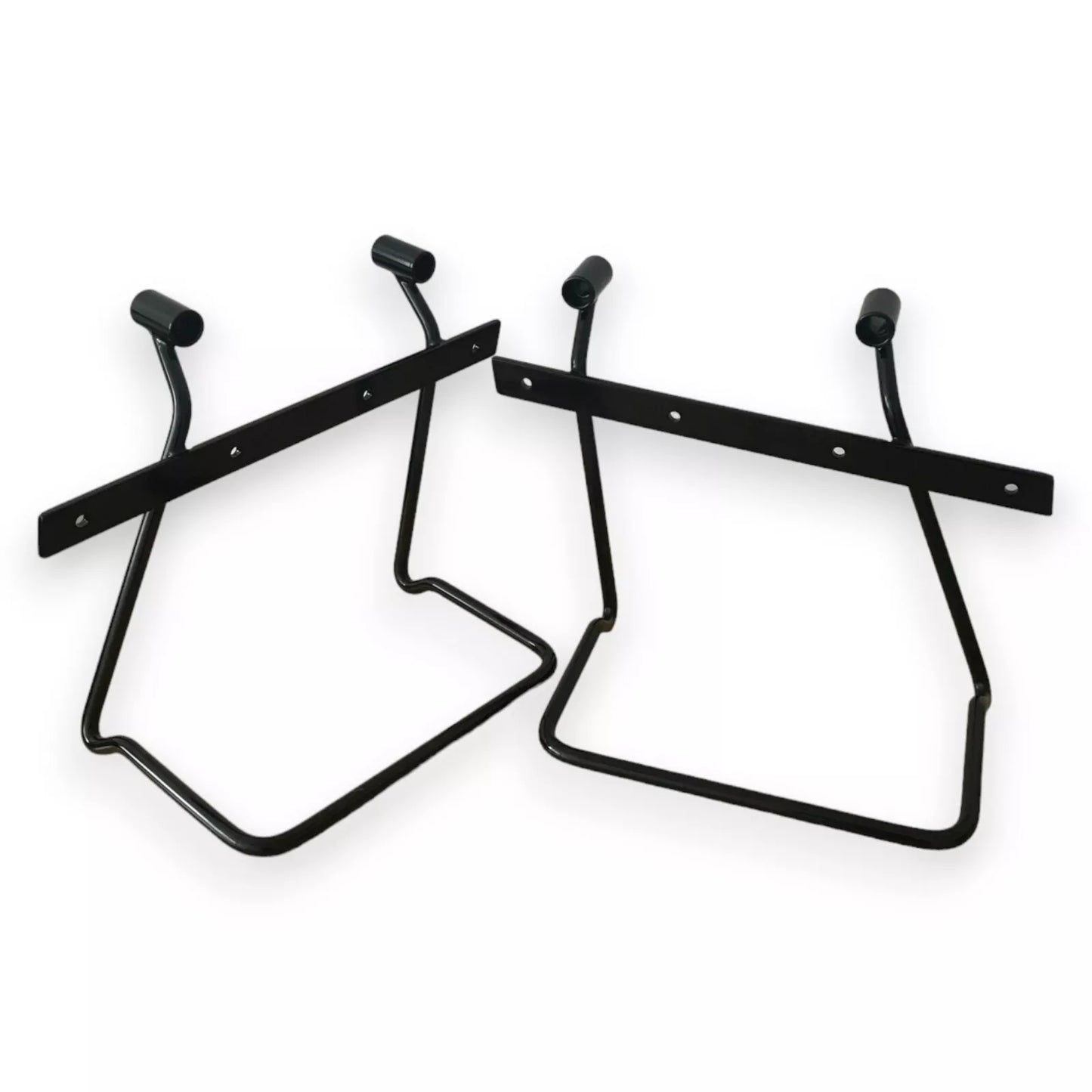 Saddlebag Support Brackets - Harley Davidson Softail / Fatboy 2018-up - Black