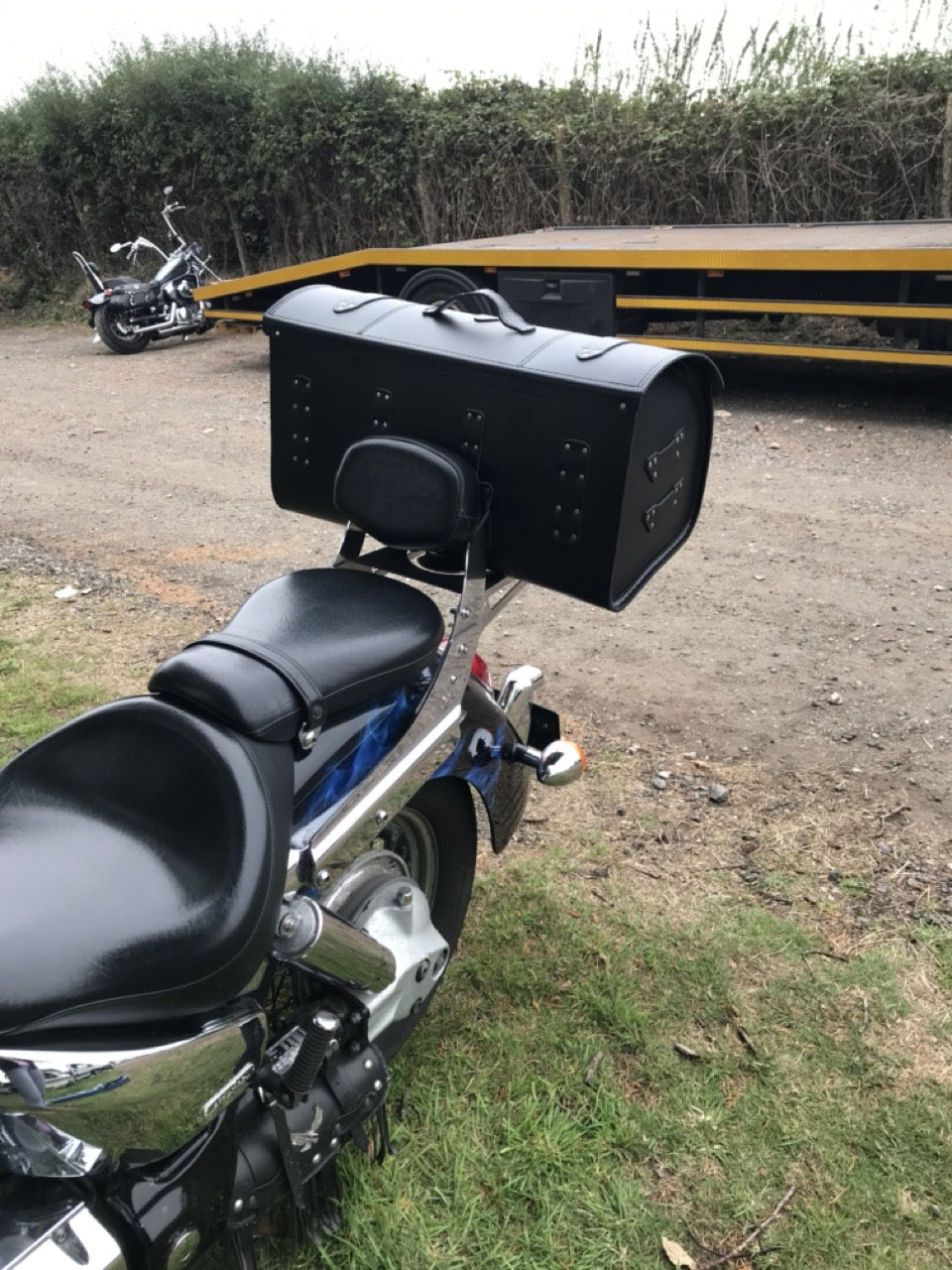 Sissy Bar Bag, Back Seat Bag, Rear Bag - Motorcycle Luggage