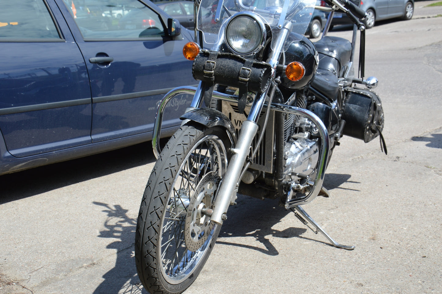 Engine Guard, Front Crash Bar - Kawasaki VN800 Vulcan Classic