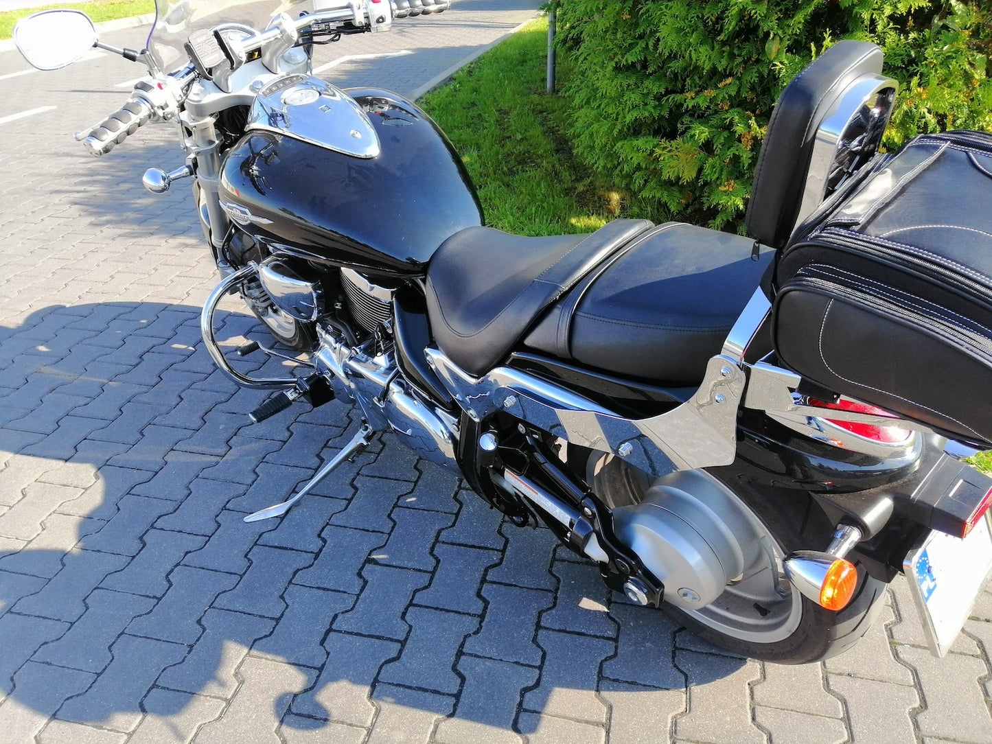 Engine Guard, Front Crash Bar - Suzuki M1500 Intruder Chrome Crash Bars- Chrome