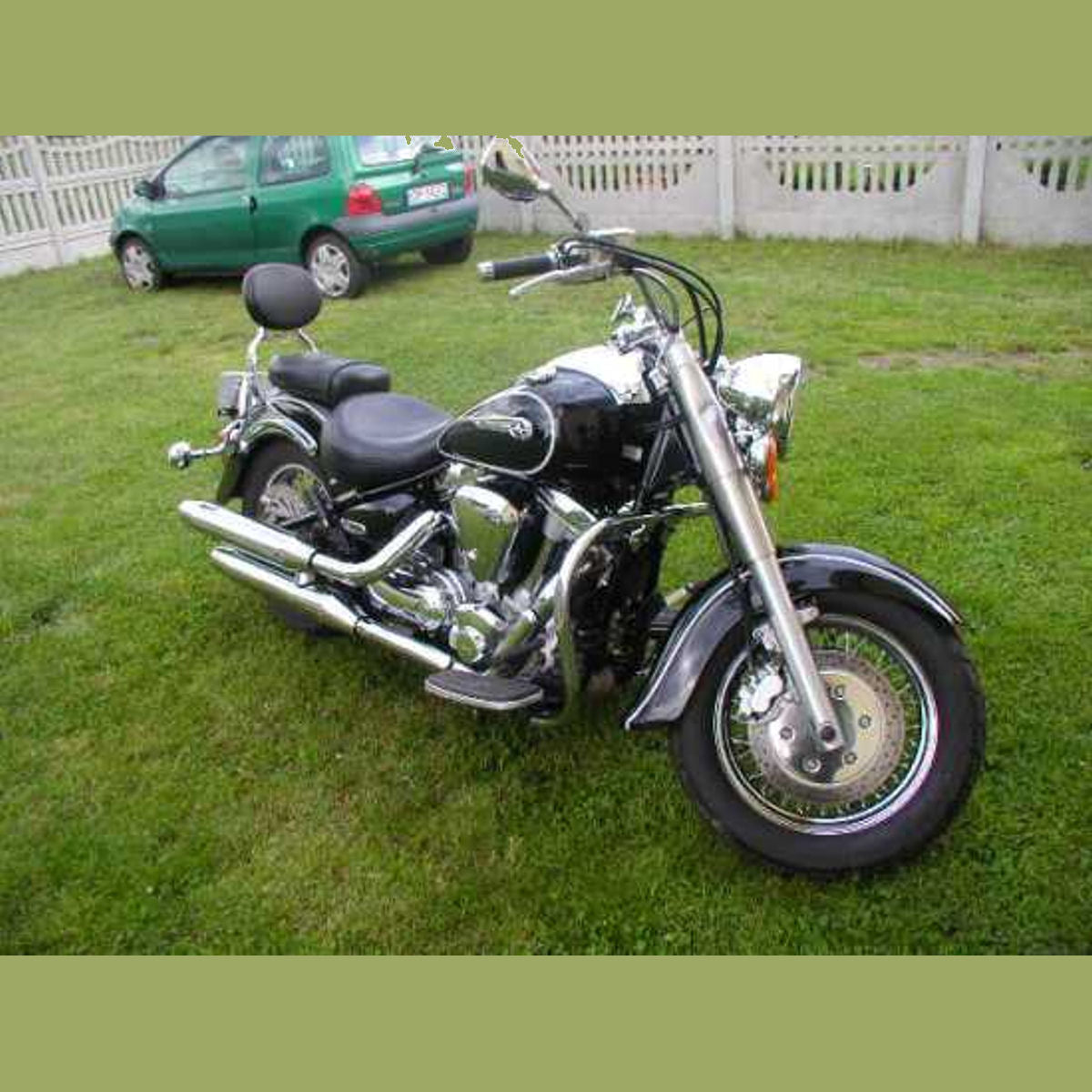 Passenger Backrest, Sissy Bar - Yamaha Royal Star 1300 XVZ1300